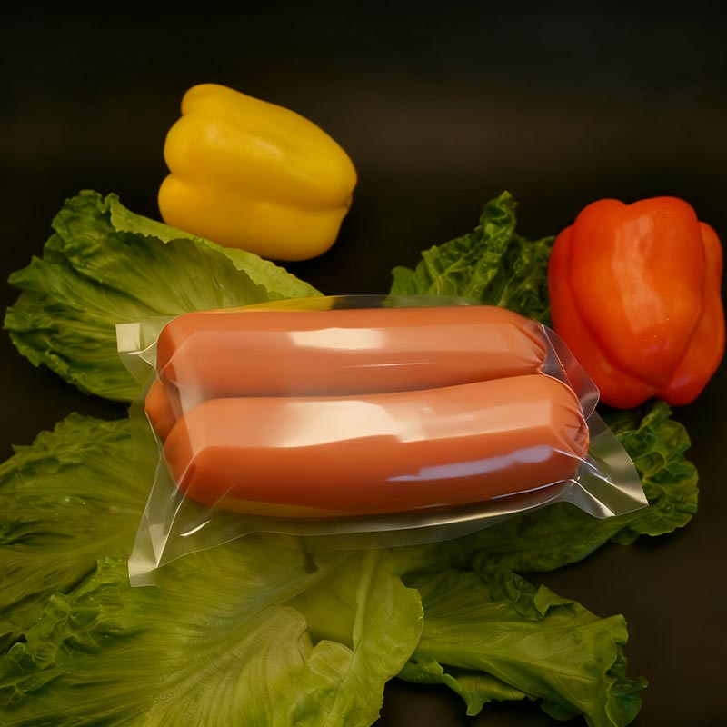 Bolsa retráctil de vacío EVA para salchichas